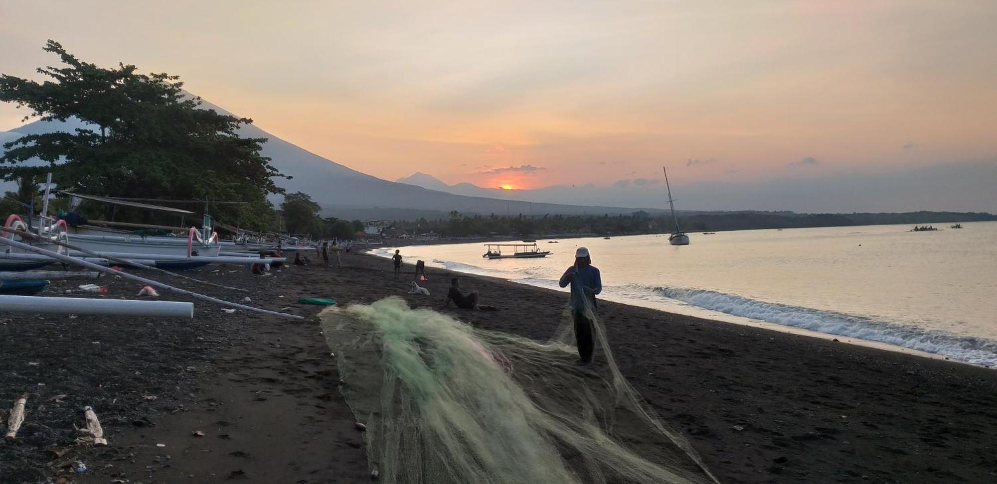 Amed Sari Beach Guesthouse Luaran gambar